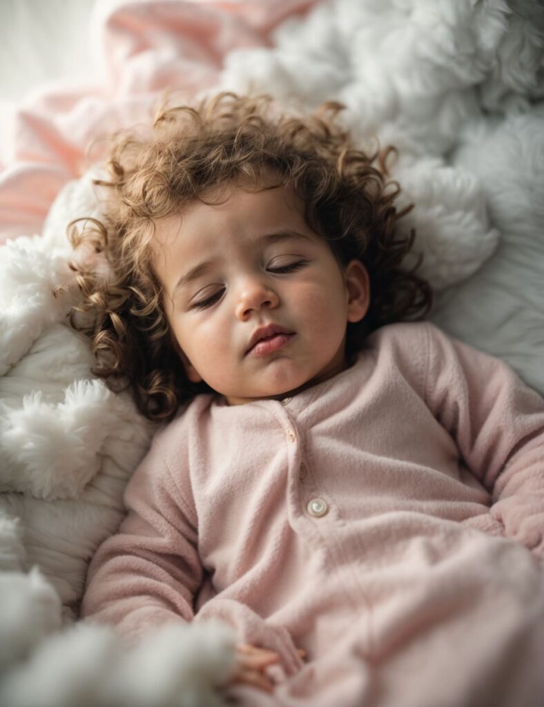 Consejos para la Seguridad del Bebé:
Niña durmiendo